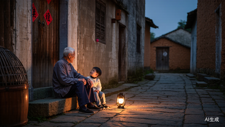 广东农民外出打工,春节回家发现年味淡了